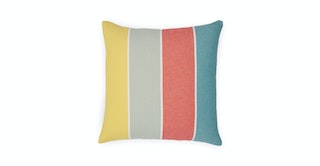 Pismo Striped Villa Large Outdoor Pillow
