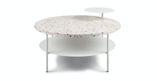Bek Oyster White Coffee Table